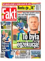 okłada najnowszego numeru Fakt