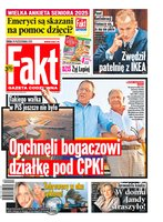 okłada najnowszego numeru Fakt