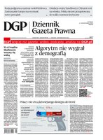 okłada najnowszego numeru Dziennik Gazeta Prawna