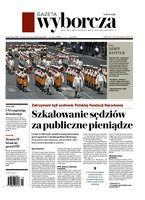 okłada najnowszego numeru Gazeta Wyborcza