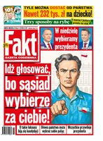 okłada najnowszego numeru Fakt