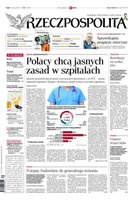 okłada najnowszego numeru Rzeczpospolita