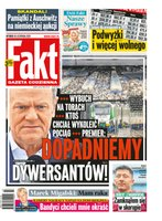 okłada najnowszego numeru Fakt