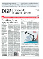 okłada najnowszego numeru Dziennik Gazeta Prawna