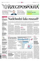 okłada najnowszego numeru Rzeczpospolita