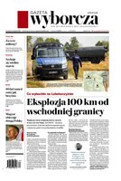 okłada najnowszego numeru Gazeta Wyborcza