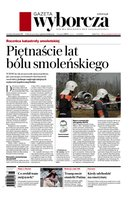 okłada najnowszego numeru Gazeta Wyborcza