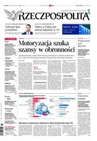 okłada najnowszego numeru Rzeczpospolita