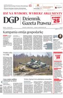 okłada najnowszego numeru Dziennik Gazeta Prawna