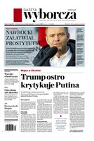 okłada najnowszego numeru Gazeta Wyborcza