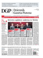 okłada najnowszego numeru Dziennik Gazeta Prawna