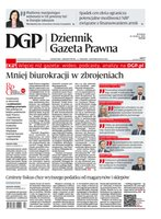 okłada najnowszego numeru Dziennik Gazeta Prawna
