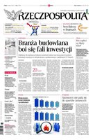 okłada najnowszego numeru Rzeczpospolita