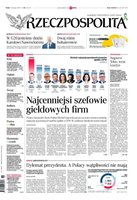 okłada najnowszego numeru Rzeczpospolita