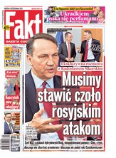 okłada najnowszego numeru Fakt