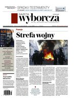okłada najnowszego numeru Gazeta Wyborcza