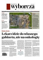okłada najnowszego numeru Gazeta Wyborcza