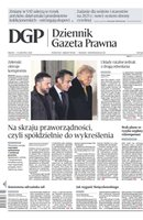 okłada najnowszego numeru Dziennik Gazeta Prawna