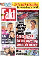 okłada najnowszego numeru Fakt