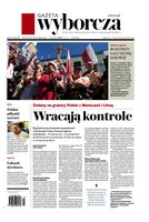 okłada najnowszego numeru Gazeta Wyborcza