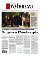 okłada najnowszego numeru Gazeta Wyborcza