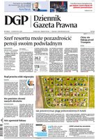 okłada najnowszego numeru Dziennik Gazeta Prawna