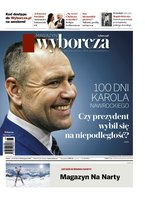 okłada najnowszego numeru Gazeta Wyborcza