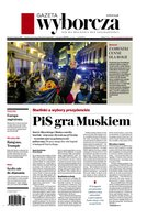 okłada najnowszego numeru Gazeta Wyborcza
