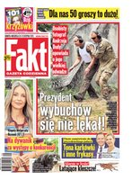 okłada najnowszego numeru Fakt