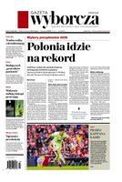 okłada najnowszego numeru Gazeta Wyborcza