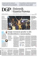 okłada najnowszego numeru Dziennik Gazeta Prawna