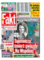 okłada najnowszego numeru Fakt