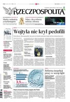 okłada najnowszego numeru Rzeczpospolita