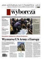 okłada najnowszego numeru Gazeta Wyborcza