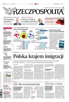 okłada najnowszego numeru Rzeczpospolita