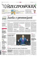 okłada najnowszego numeru Rzeczpospolita
