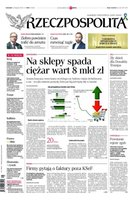 okłada najnowszego numeru Rzeczpospolita