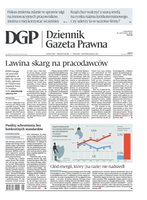 okłada najnowszego numeru Dziennik Gazeta Prawna