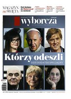 okłada najnowszego numeru Gazeta Wyborcza