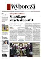 okłada najnowszego numeru Gazeta Wyborcza