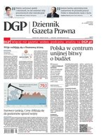 okłada najnowszego numeru Dziennik Gazeta Prawna