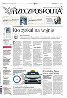 okłada najnowszego numeru Rzeczpospolita