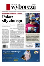 okłada najnowszego numeru Gazeta Wyborcza