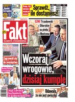 okłada najnowszego numeru Fakt