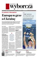 okłada najnowszego numeru Gazeta Wyborcza