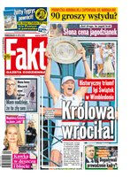 okłada najnowszego numeru Fakt