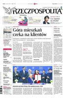 okłada najnowszego numeru Rzeczpospolita