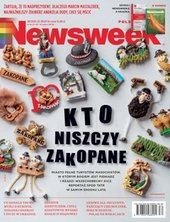 widok pierwszej strony Newsweek