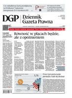 okłada najnowszego numeru Dziennik Gazeta Prawna