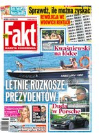 okłada najnowszego numeru Fakt